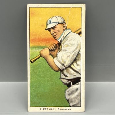 1909-11 T206 Whitey Alperman - Brooklyn - Piedmont