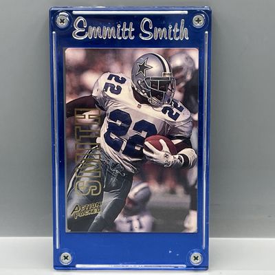1993 Action Packed Emmitt Smith Prototype #22 W/ Case