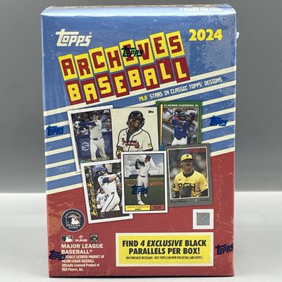 Sale Photo Thumbnail #189: 2024 Topps Archives Baseball Factory Sealed Blaster Box