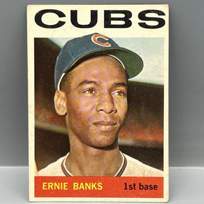 1964 Topps Ernie Banks #55 - HOF - Cubs