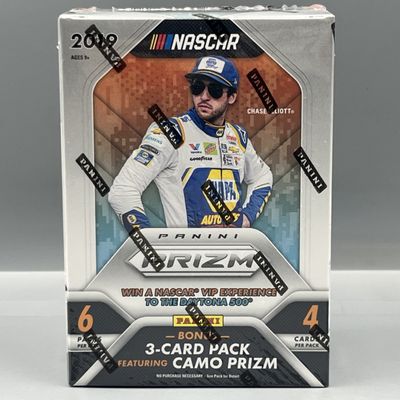 Sale Photo Thumbnail #162: 2019 Panini Prizm NASCAR Racing Factory Sealed Blaster Box