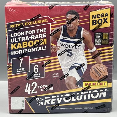 Sale Photo Thumbnail #169: 2024-25 Panini Revolution Basketball Factory Sealed Mega Box