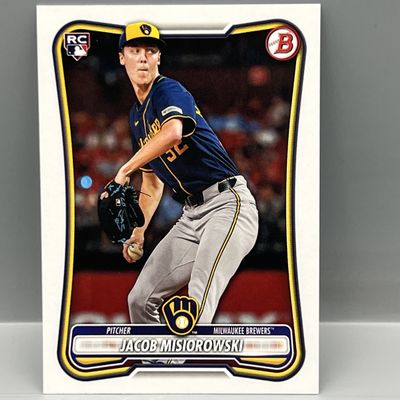 2026 Bowman Jacob Misiorowski RC #35