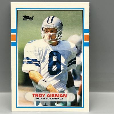 1989 Topps Traded Troy Aikman RC #70T
