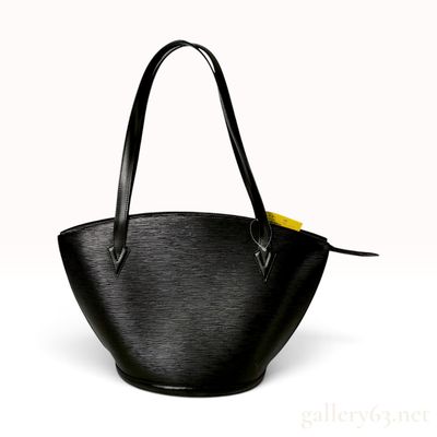 Sale Photo Thumbnail #254: Vintage Louis Vuitton Saint Jacques Shopping Noir Epi Leather Tote Bag