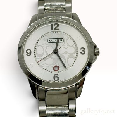 Sale Photo Thumbnail #215: Coach Signature Dial W1082 Stainless Steel Wristwatch 31.0 mm