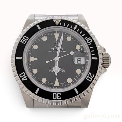 Vintage Tudor Prince Oysterdate Submariner 79190 Stainless Steel Wristwatch with Box and Papers
