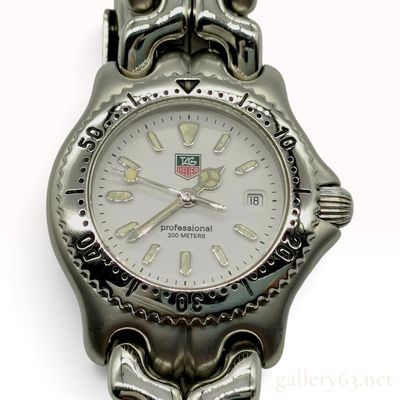28mm Ladies TAG Heuer S/el Professional S99.015 White Dial Stainless Steel Wristwatch