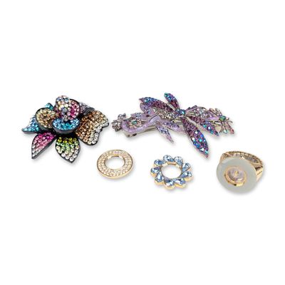 3pc Assortment of Kirks Folly and Gruen Costume Jewelry