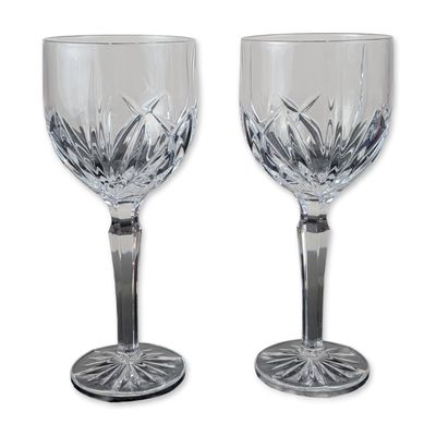 2pc Marquis by Waterford Crystal Water Goblets, Brookside