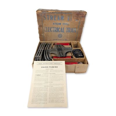 Marx Red Mercury Stream Line Electrical Train Set