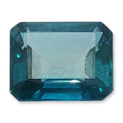 Loose Emerald Cut Blue Topaz Gemstone