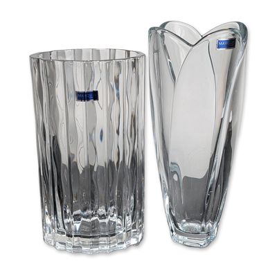 Two Marquis by Waterford Crystal Vases