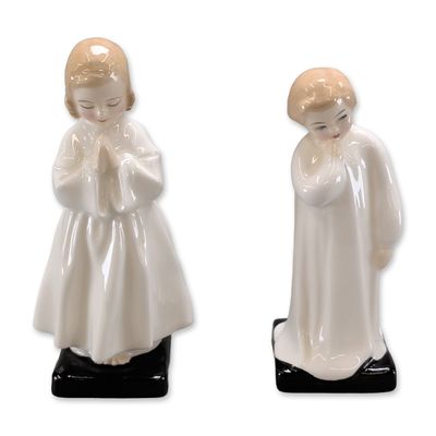 2pc Royal Doulton Figurines, Darling and Bedtime
