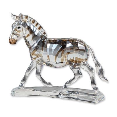 Swarovski Crystal Rare Encounters Figurine, Zebra