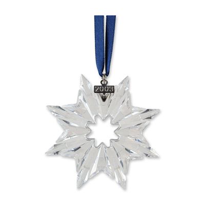 Swarovski 2003 Annual Edition Christmas Ornament