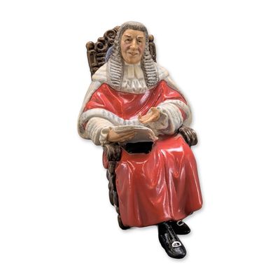 Royal Doulto Porcelain Figurine The Judge
