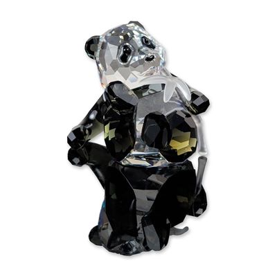 Swarovski SCS 2008 Panda Cub Crystal Figurine