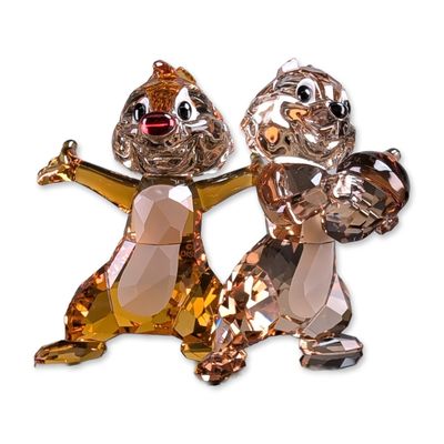 Swarovski Disney Chip and Dale Figurines