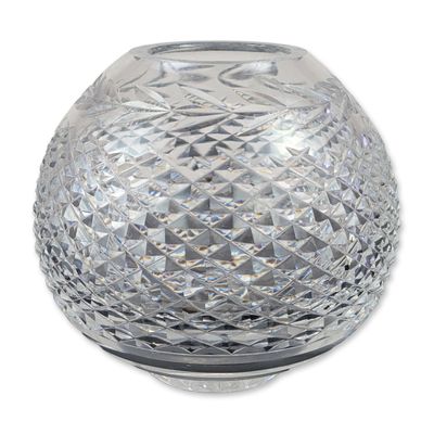 Waterford Glandore Cut Crystal Rose Bowl