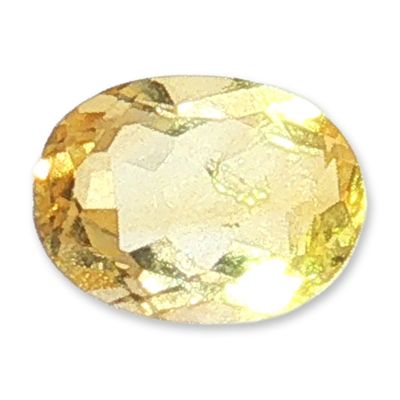 Oval Cut Loose Citrine Gemstone