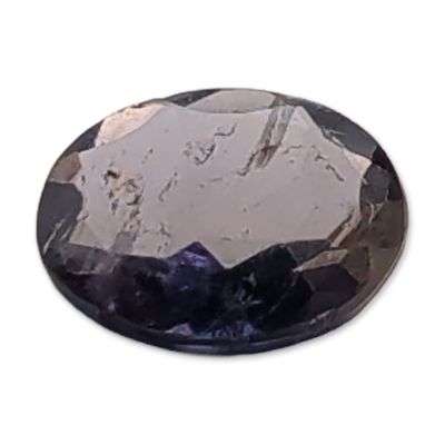 Loose Violet Blue Oval Cut Iolite Gemstone