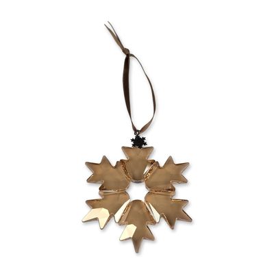Swarovski 2018 SCS Golden Shadow Large Crystal Star Ornament