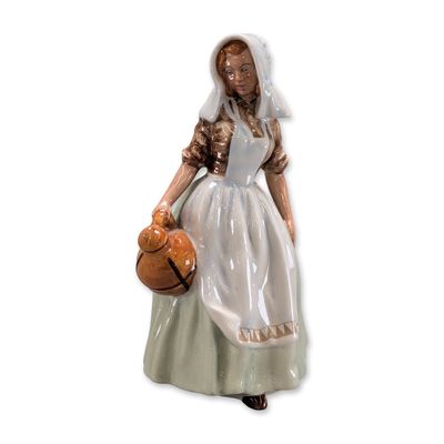 Royal Doulton The Milkmaid Porcelain Figurine HN 2057