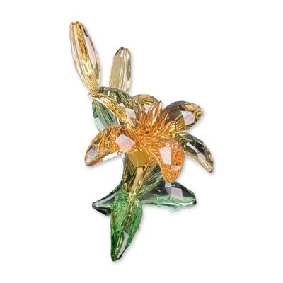Swarovski Florere Collection Large Lily Crystal Figurine