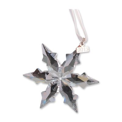 Swarovski 2015 Annual Edition Crystal Snowflake Ornament