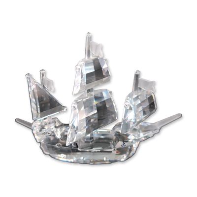 Swarovski Crystal Sailing Ship Figurine