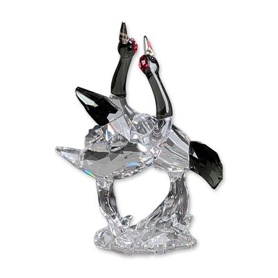 Swarovski SCS Red-Crowned Cranes Figurine