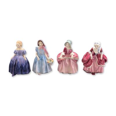 4pc Royal Doulton Figurines