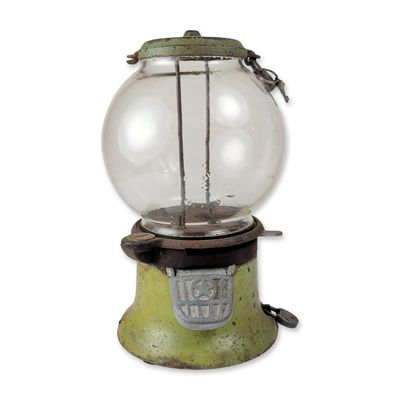 Vintage Columbus Model M Penny Gumball Machine