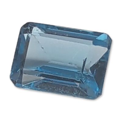 Sale Photo Thumbnail #196: Emerald Cut Blue Topaz Gemstone