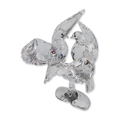 Sale Photo Thumbnail #399: Swarovski Crystal 2017 Figurine, Turtledoves