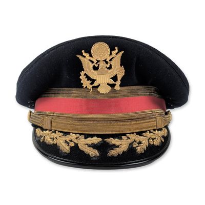 Sale Photo Thumbnail #6: Berkshire De Luxe US Army General Officer Dress Cap - Artillery