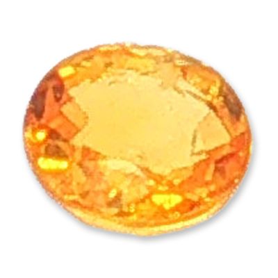 Sale Photo Thumbnail #201: Round Cut Yellowish-Orange Loose Topaz