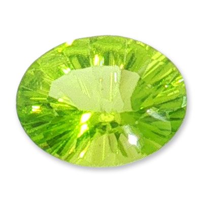 Sale Photo Thumbnail #190: Oval Cut Loose Peridot Gemstone