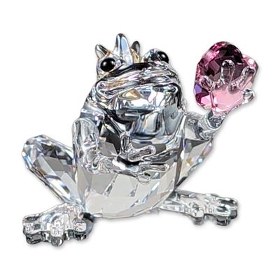 Sale Photo Thumbnail #213: Swarovski Crystal Frog Prince Figurine