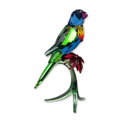 Sale Photo Thumbnail #24: Swarovski Crystal Paradise Bird Figurine, Rainbow Lorikeet