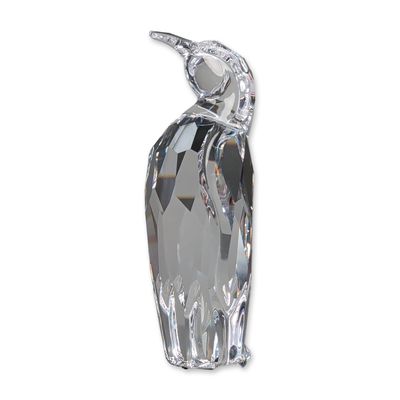 Sale Photo Thumbnail #23: Swarovski Crystal Figurine, Penguin Father