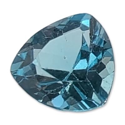 Sale Photo Thumbnail #386: Trillion Cut Light Blue Loose Topaz Gemstone
