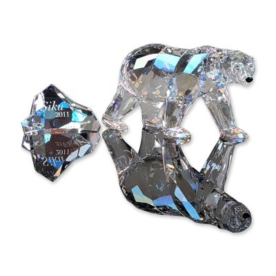 Sale Photo Thumbnail #249: Swarovski SCS 2011 Annual Edition Siku Polar Bear Figurine with Plaque