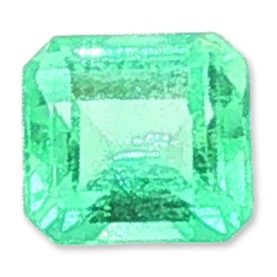 Sale Photo Thumbnail #175: Colombian Emerald Cut Emerald Gemstone