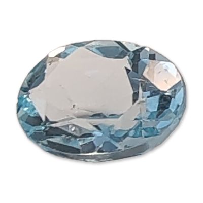 Sale Photo Thumbnail #384: Oval Cut Sky Blue Loose Topaz Gemstone
