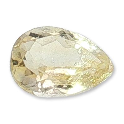 Sale Photo Thumbnail #205: Loose Pear Cut Yellow Citrine Gemstone