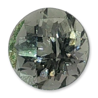 Sale Photo Thumbnail #394: Round Cut Greenish Gray Loose Gemstone