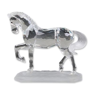 Sale Photo Thumbnail #413: Swarovski Silver Crystal Arabian Stallion Figurine