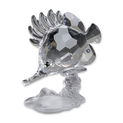 Sale Photo Thumbnail #410: Swarovski Crystal Figurine, Longnose Butterfly Fish